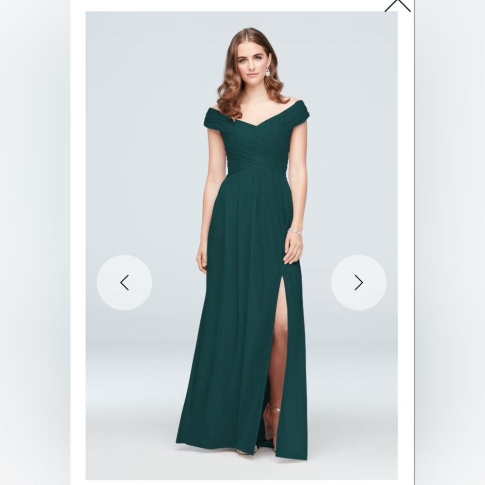 Crisscross Off-the-shoulder Mesh Dress